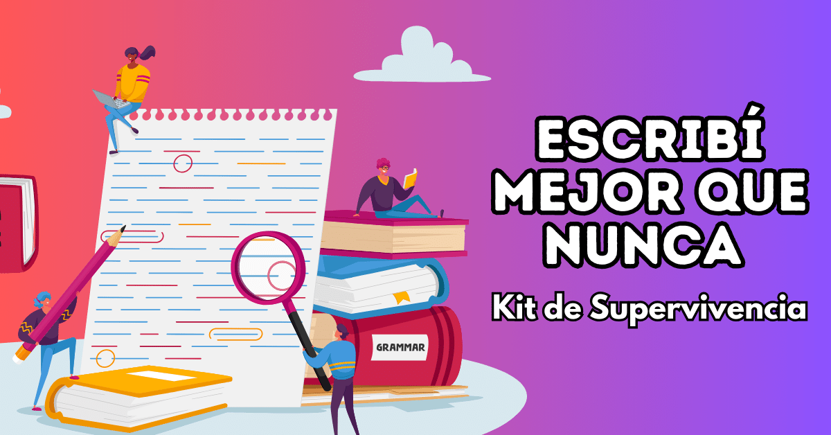 Escribí mejor que nunca